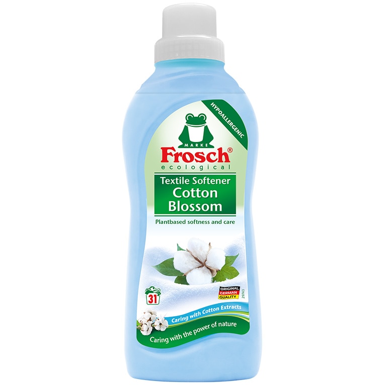 Balsam de rufe ecologic Frosch, Floare de Bumbac, 0.75 l - eMAG.ro