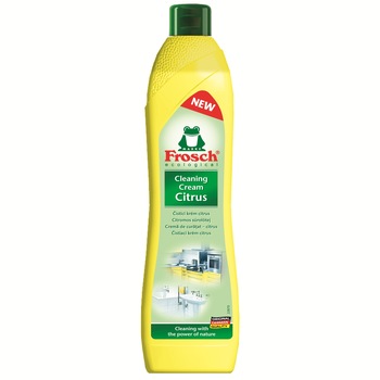 Crema de curatat ecologica Frosch, Lamaie, 500ml Crema de curatat ecologica Frosch, Lamaie, 500ml