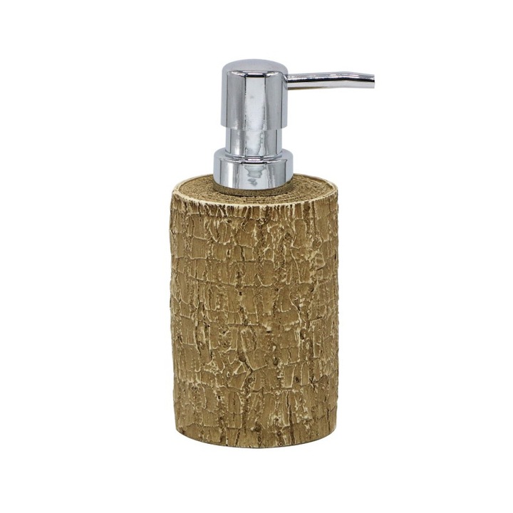 Дозатор за течен сапун Inter Ceramic Естел ICCA 62463, Полирезин, Кафяв