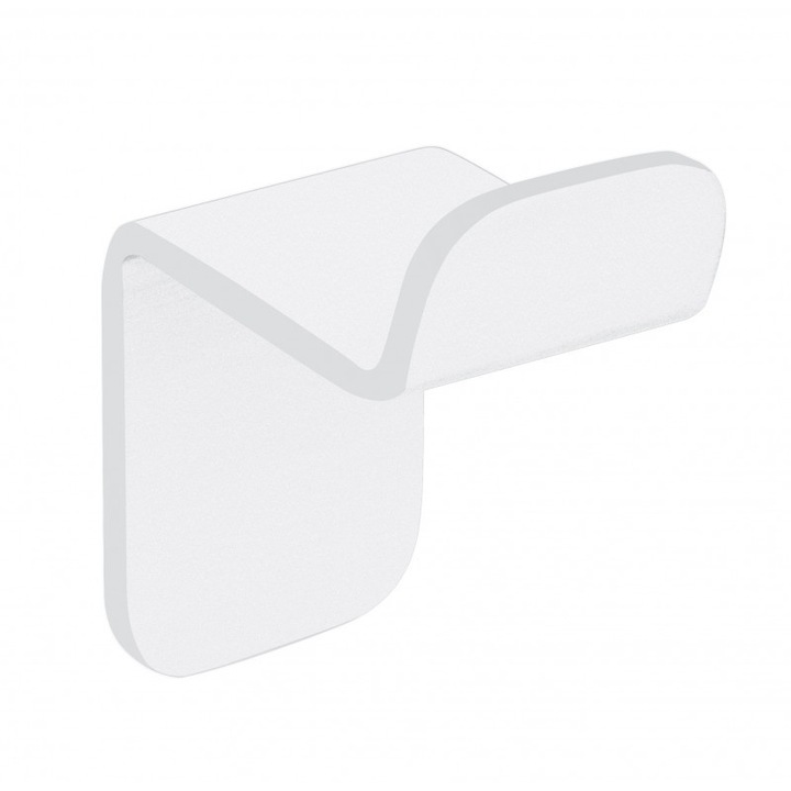 Inter Ceramic Elinor kabáttartó ICA 5553W, matt fehér