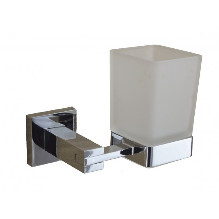 Поставка за четка за зъби Inter Ceramic Наоми ICA 2658, Хром