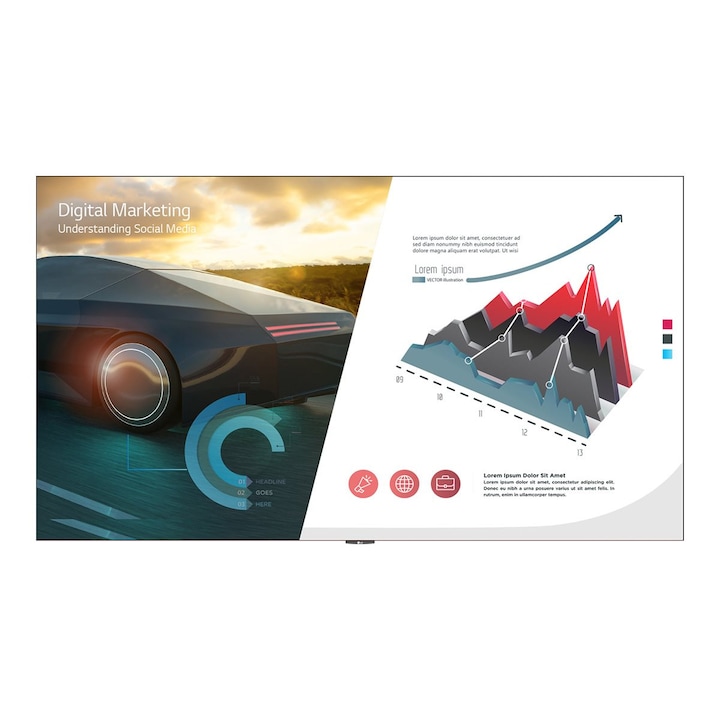 LCD LED monitor LG All-in-one Smart Series LAEC015-GN2 136" 500 cd/m² fekvő webOS 160x160