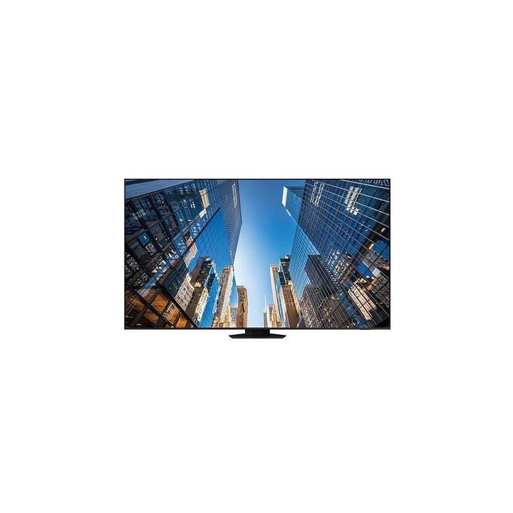 98"-os Samsung LCD monitor, 3840x2160, 450cd/m², fekete
