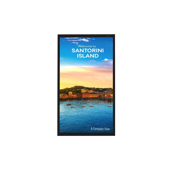 LG 55XE4F-B 55" monitor, Fekvő/Portré, 24/7, 178, 178, 1920 x 1080 pixel, 4000 cd/m², 8 ms