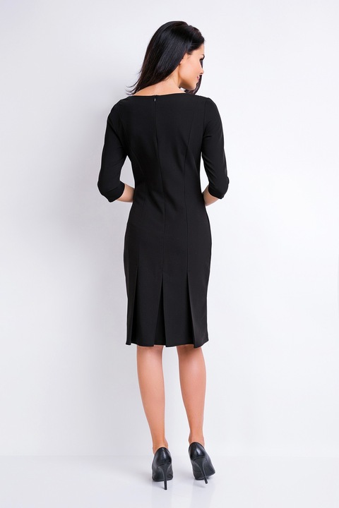 Rochie A158, Negru, Negru