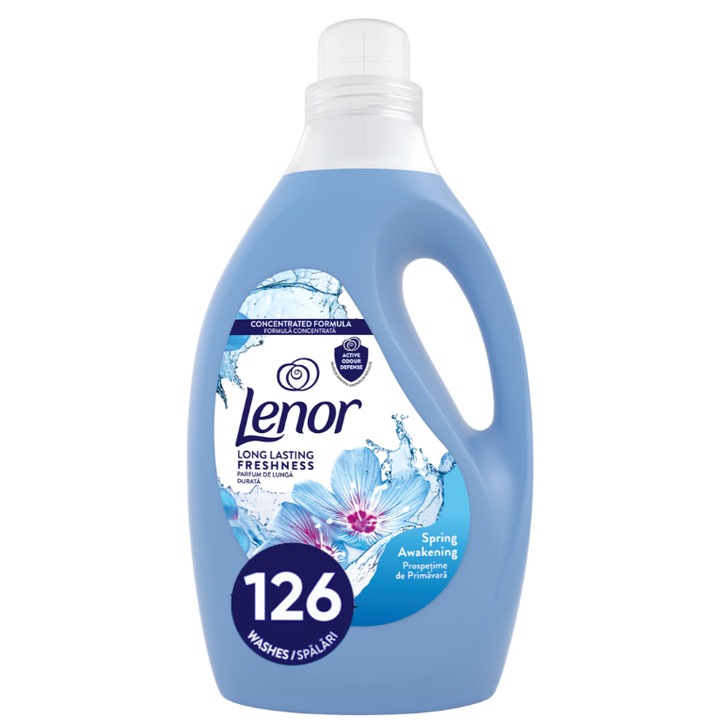 Омекотител LENOR, Пролетно пробуждане, 2.65 л, 126 пранета