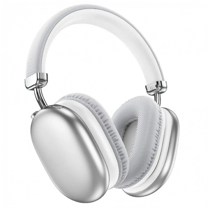DigikalaX® vezeték nélküli fejhallgató, W35 Comfortable Pro Max 90H, Bluetooth 5.4, HD mikrofon, Hifi hang, érintésvezérlés, univerzális kompatibilitás, szürke