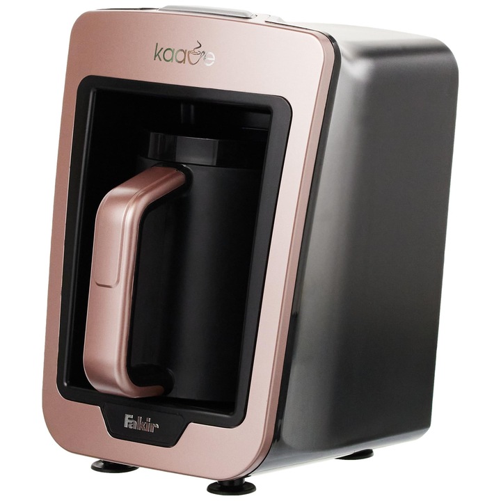 Aparat de cafea Fakir, 4 cești, 800W, plastic, trandafir, 26x18x22cm