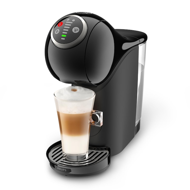 NESCAFÉ DOLCE GUSTO Krups Genio S PLUS KP3408, aparat de cafea pentru espresso si alte capsule de bauturi, automat, negru