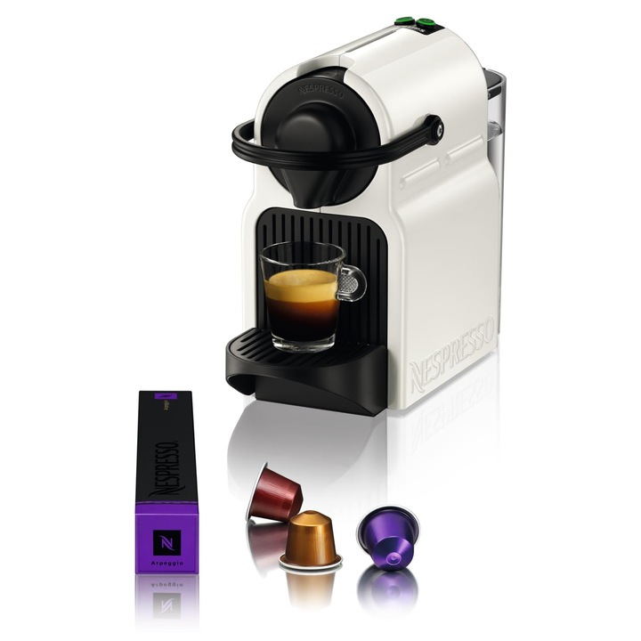 Nespresso Inissia Black Blanche