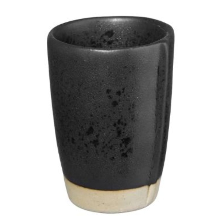 Ceașcă espresso ASA Selection, ceramică, neagră, 50 ml, 5x7 cm