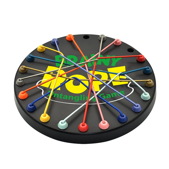 Társasjáték, Garsonal, Stratégiai csomófejtő kihívás, többszínű, 2-4 játékos, 3 éves kortól