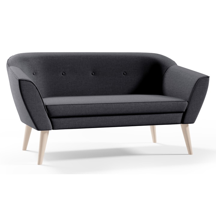 Canapea DIANA, Sofello, 2 locuri, multicolor, 140x75x74cm