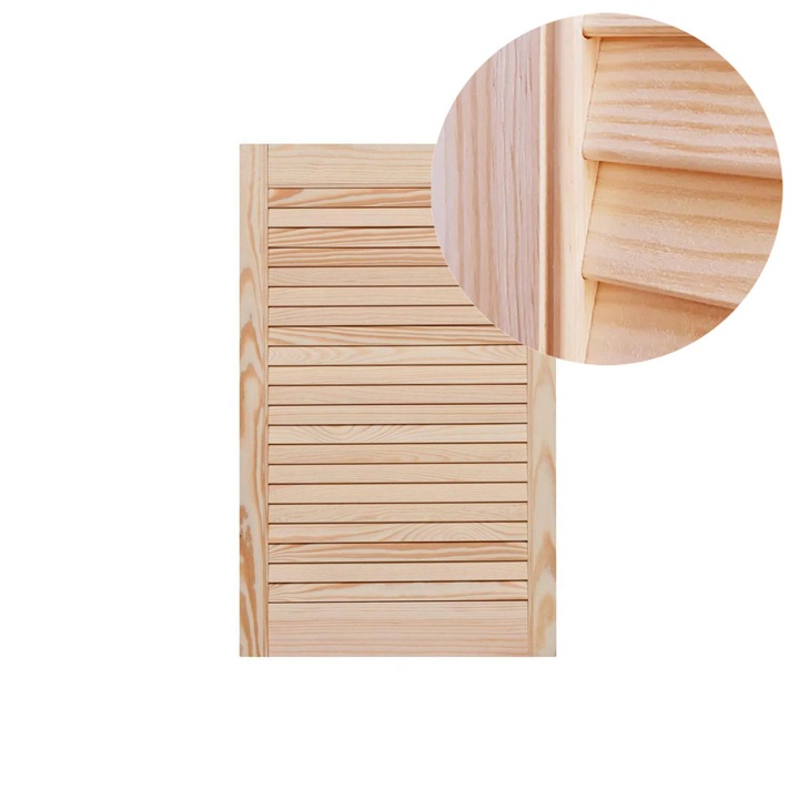 Перфорирани врати, Чело за чекмедже, Ламинирано, Борова дървесина, За дрешник, Спалня, Кухня, Престиж, 44.4 x 72