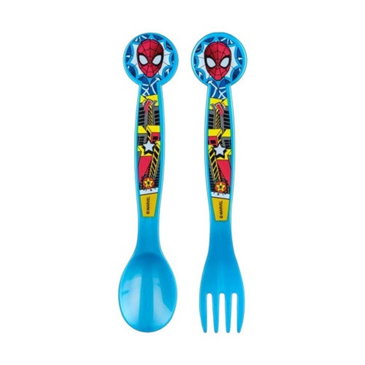 Set tacamuri copii din plastic, Banquet Spiderman 12689313