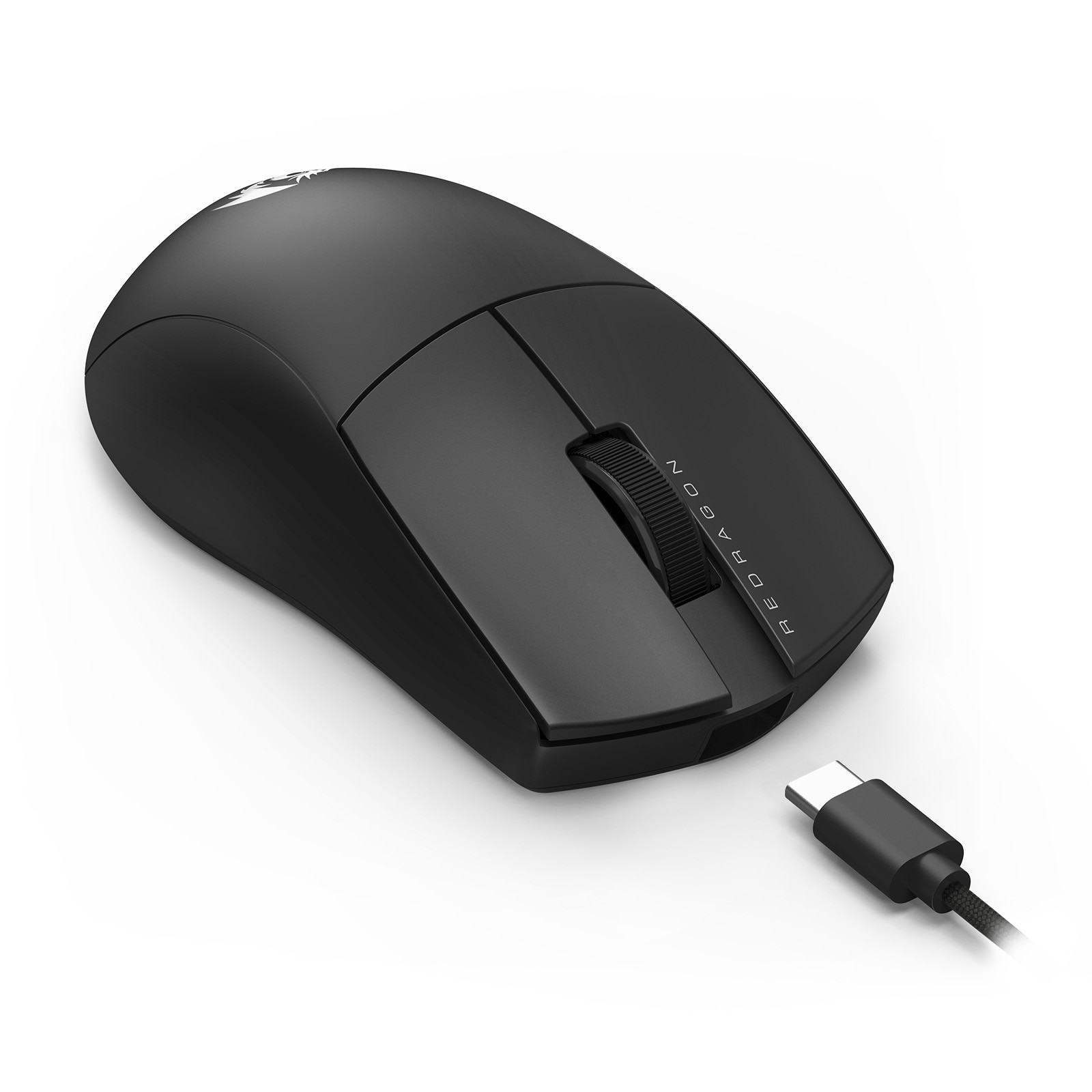 Mouse gaming M724 Redragon K1ng 1K, 12400 DPI, cu fir, cablu detasabil ...