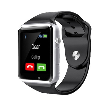 Ceas Smartwatch cu Telefon MCZ A1+, Bluetooth, Camera, Negru Ceas Smartwatch cu Telefon MCZ A1+, Bluetooth, Camera, Negru