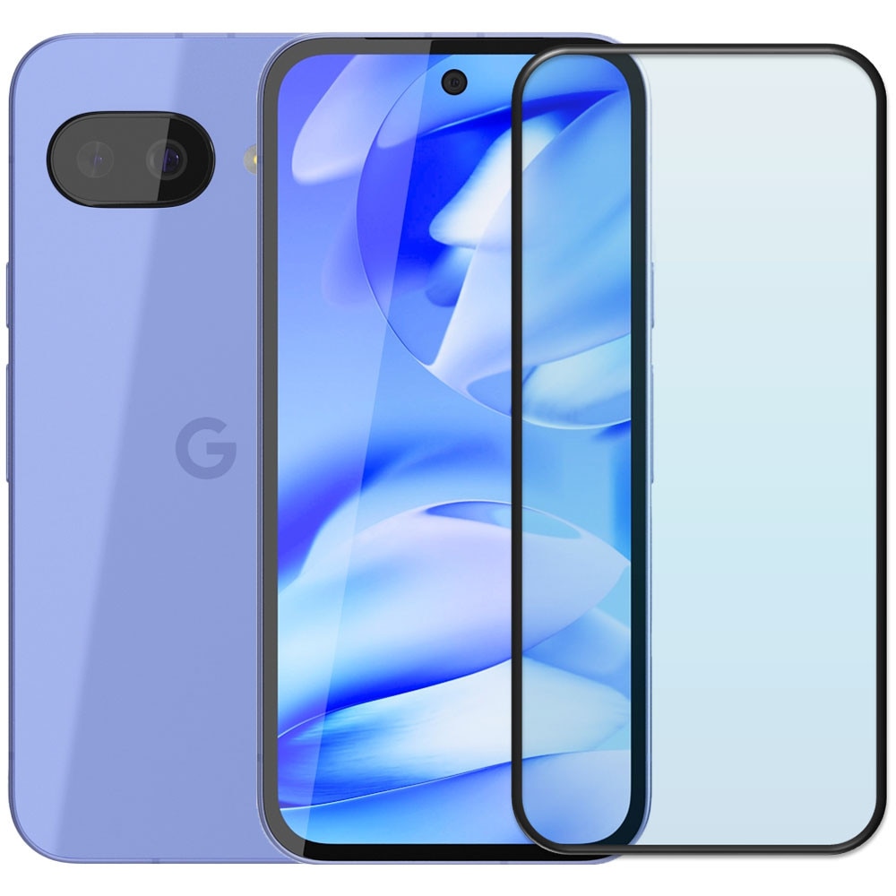 Folie din sticla securizata pentru Google Pixel 9a, HAMSTERBOX Glass Shield, Protectie completa ecran, Full face, Aplicare rapida, Case Friendly, Transparenta