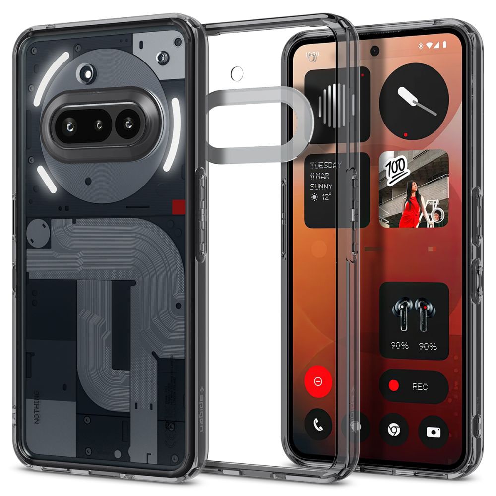 Husa premium pentru Nothing Phone (3a) Spigen - Ultra Hybrid - Alb
