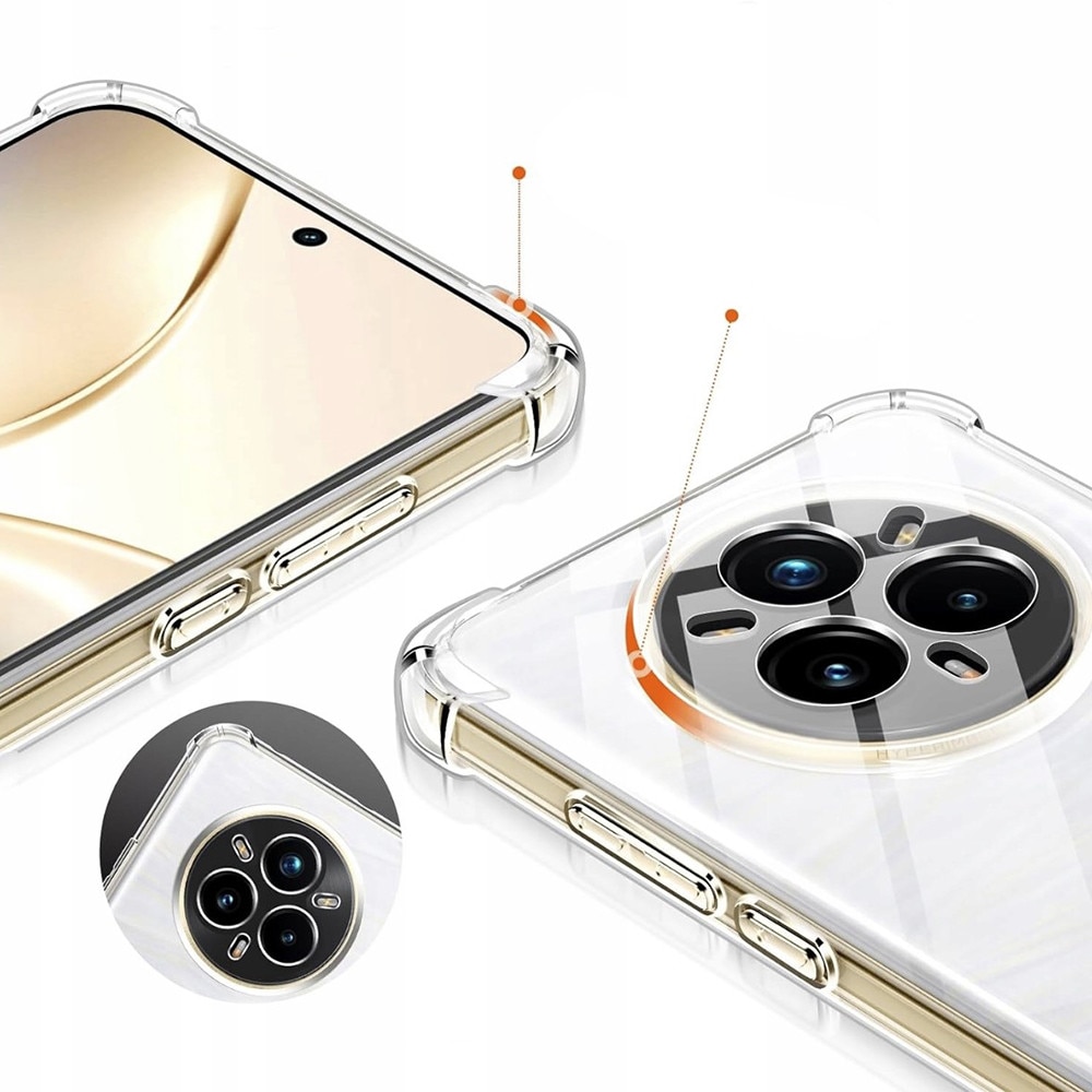Husa pentru Realme 14 Pro, TPU AntiShock, Protectie Camere, Transparent