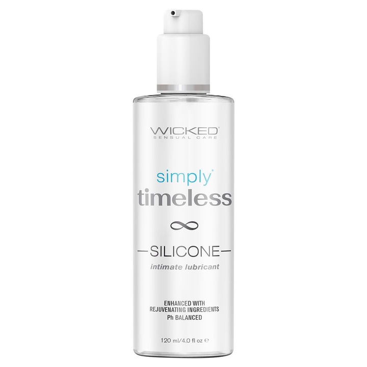 Wicked Timeless Silicone síkosító 120ml, vegán, glicerin és parabének nélkül