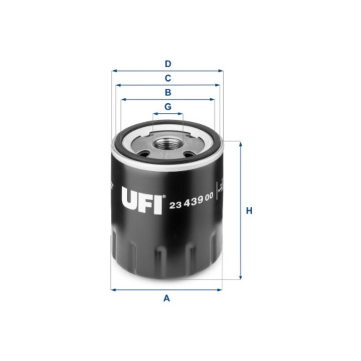 Filtru ulei UFI 23.439.00
