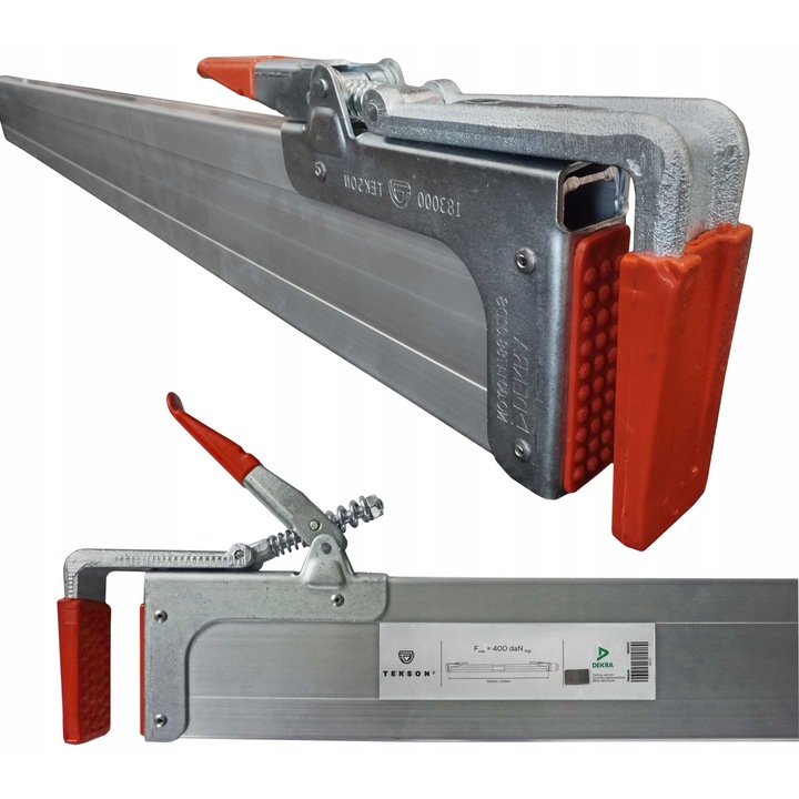 TEKSON alumínium büfé 2100-2400 mm, súly 6,9 kg, DEKRA tanúsítvánnyal