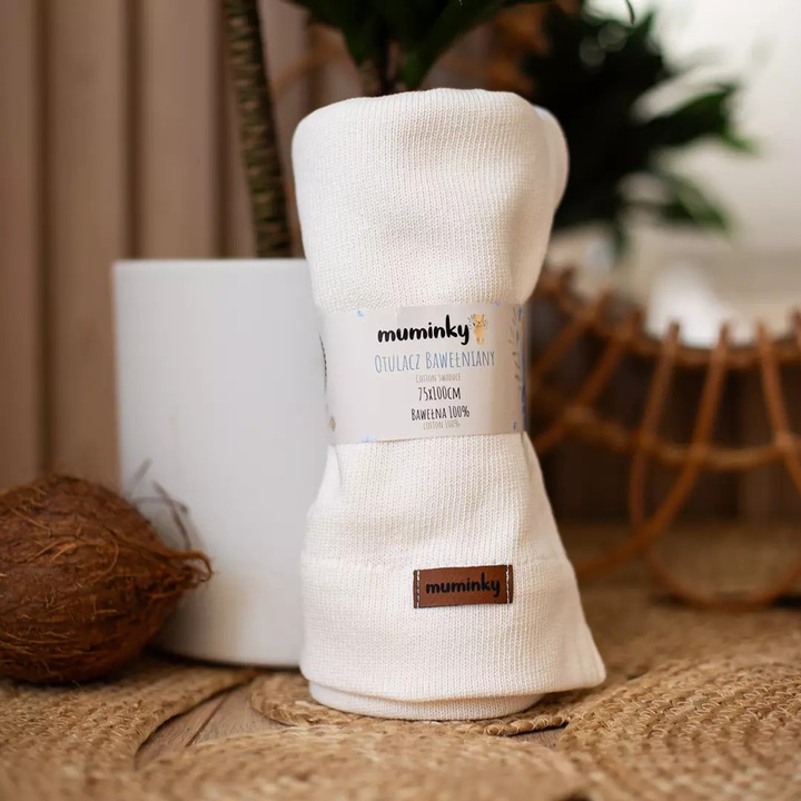 Бебешко одеяло Muminky, 100x75 см, 100% памук