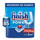 Tablete detergent vase Finish Power All-in-1 85 bucati, Fresh, fara preinmuiere, protectie sticla