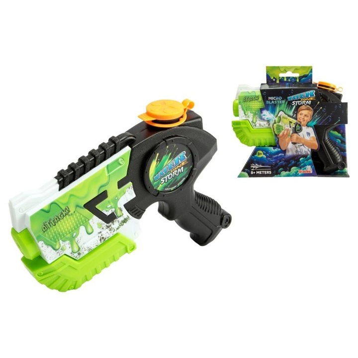 Воден пистолет Maly Blaster, Simba, 21 см, 400 мл, 8 м, 3+ години