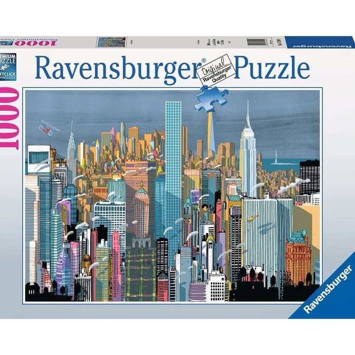 Ravensburger 1000 db-os puzzle - I am New York (12000784) - eMAG.hu