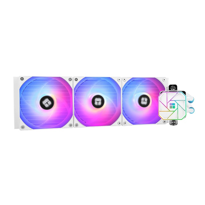 Охладител за процесор Thermalright водно охлаждане Water Cooling Aqua Elite 360 White A-RGB V3 - LGA1851/LGA1700/AM5 AQUA-ELITE-360-WH-ARGB-V3