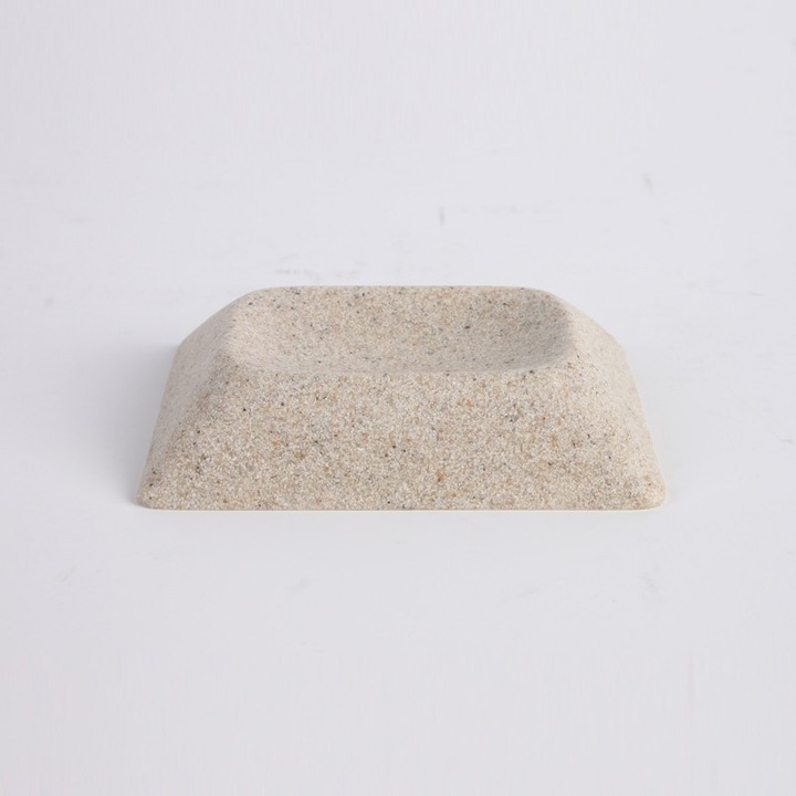 Сапунерка Inter Ceramic Исла ICCA 52259, Полирезин, Бежов