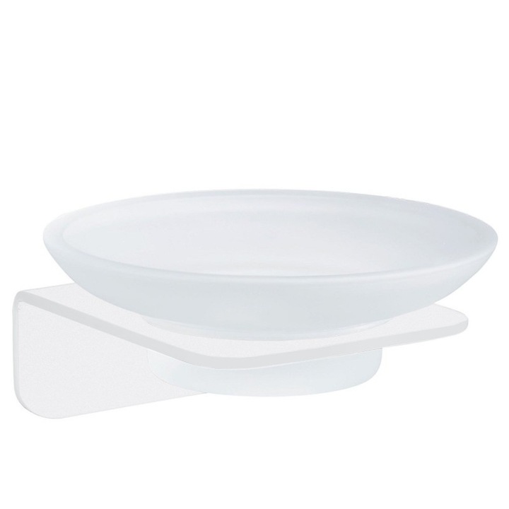 Szappantartó, Inter Ceramic Elinor ICA 5559-1W, matt fehér