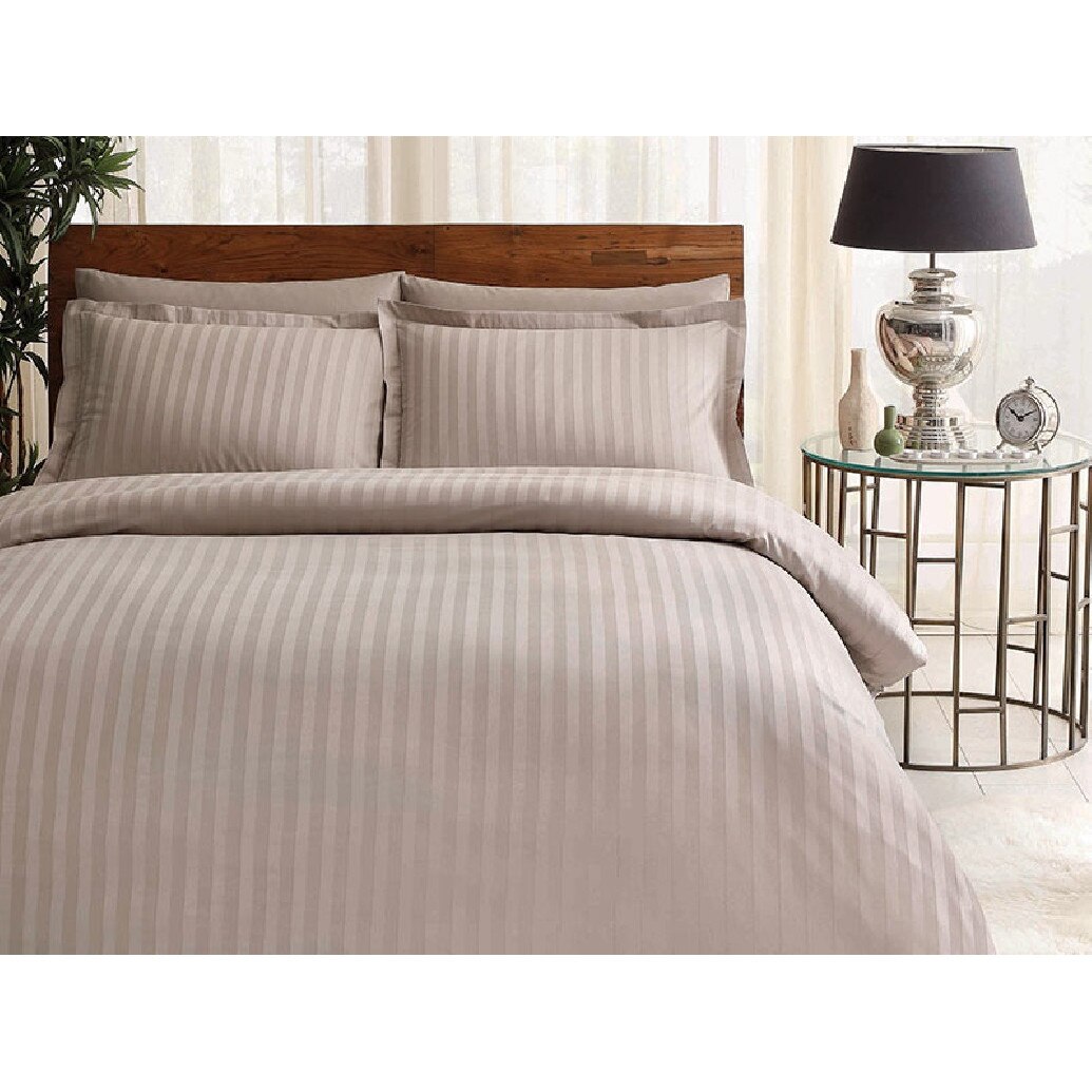 Lenjerie de Pat pentru 2 Persoane, Model LX4373, Satin Deluxe, 6