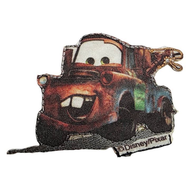 Aplicatie textila termoadeziva, HKM, 7x5 cm, 1 buc., Cars, Matthew