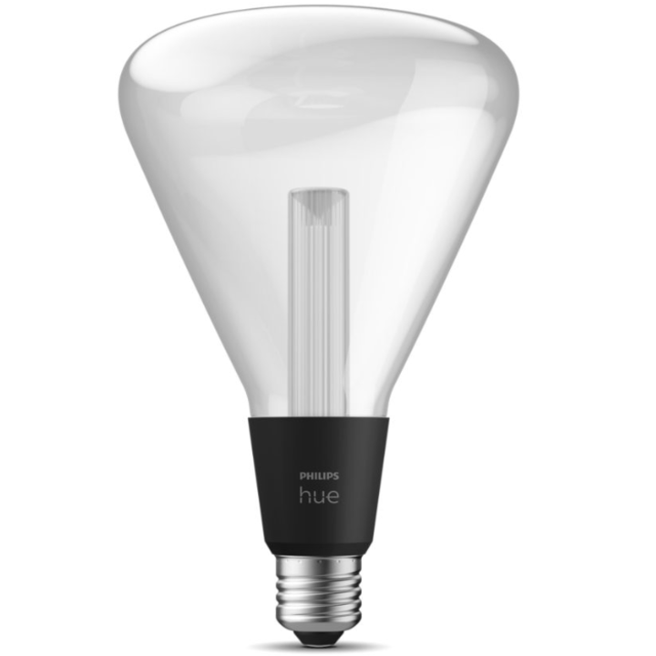 Крушка с LED Philips Hue LG Triangle, Bluetooth, Zigbee, смарт, E27, 6.8W, 500 lm, бяла и цветна светлина, 125x196 мм, Енергиен клас G
