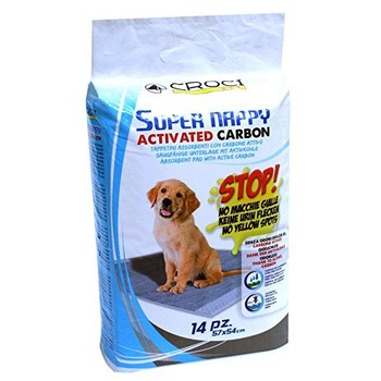 Covoras absorbant Super Nappy No Yellow Spot, 57x54 cm, 14 buc Covoras absorbant Super Nappy No Yellow Spot, 57x54 cm, 14 buc