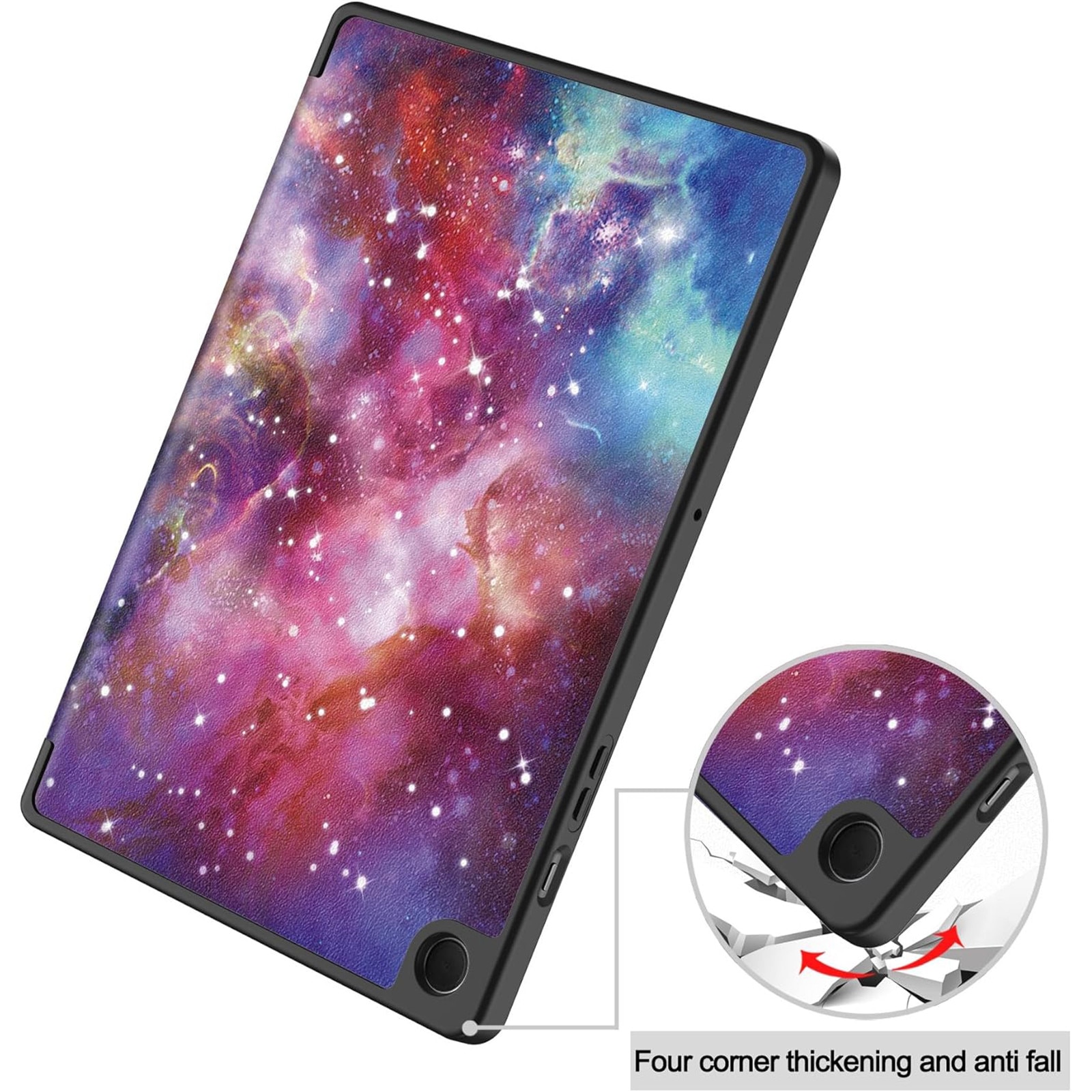 Husa protectie tableta, AYSTOAYS®, Compatibila cu Samsung Galaxy Tab A9 Plus 11", Calea lactee