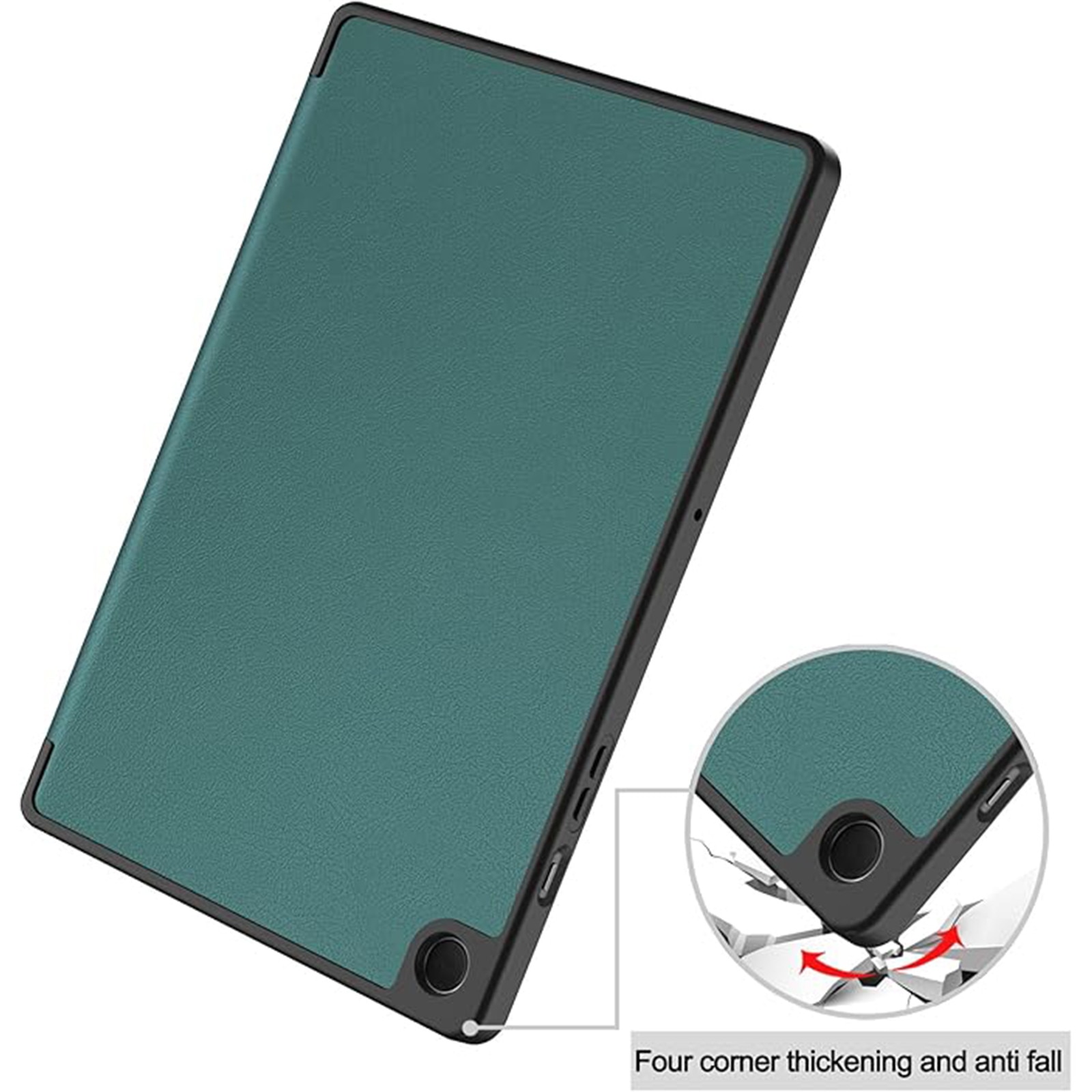 Husa protectie tableta, AYSTOAYS®, Compatibila cu Samsung Galaxy Tab A9 Plus 11", Verde