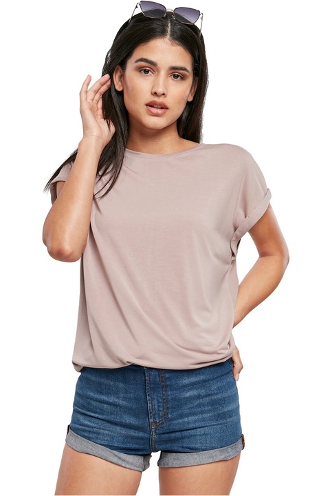 Urban Classics, Tricou din amestec de modal, Roz pal