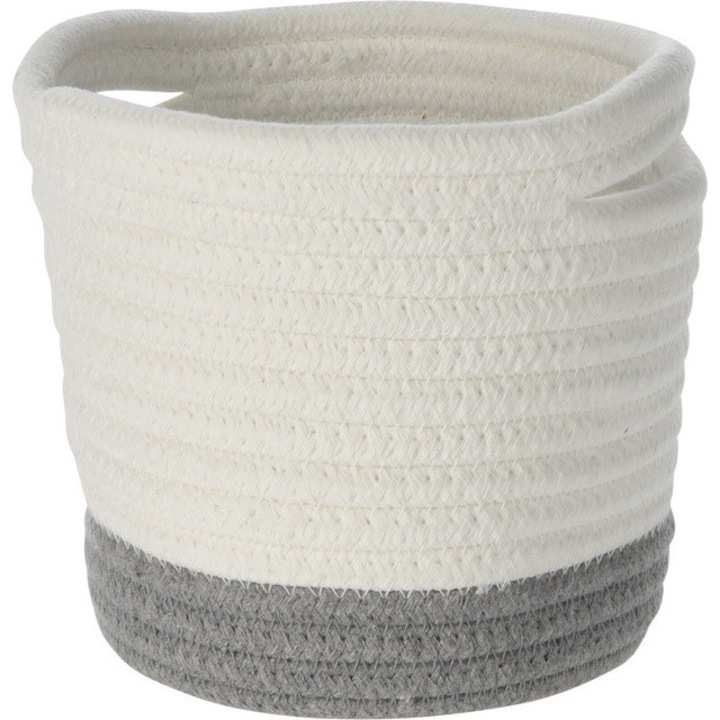 Cos de depozitare, bumbac, 13 x 13 cm, 3 buc