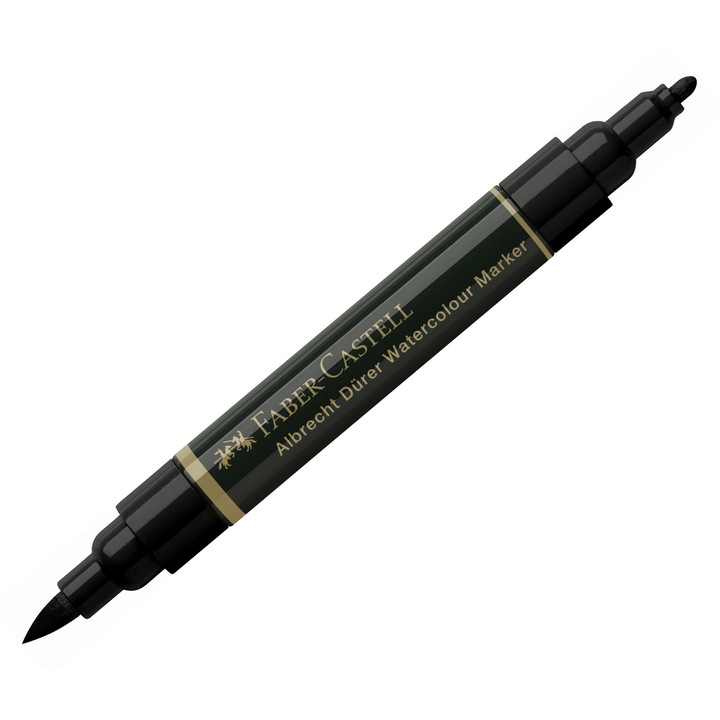 Черен разтворим маркер Faber-Castell 199 A.Durer