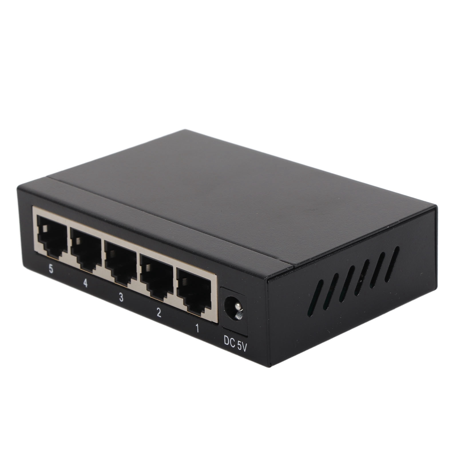 Switch Ethernet Gigabit 5 porturi, Fokelyi, metal, 10/100/1000Mbps