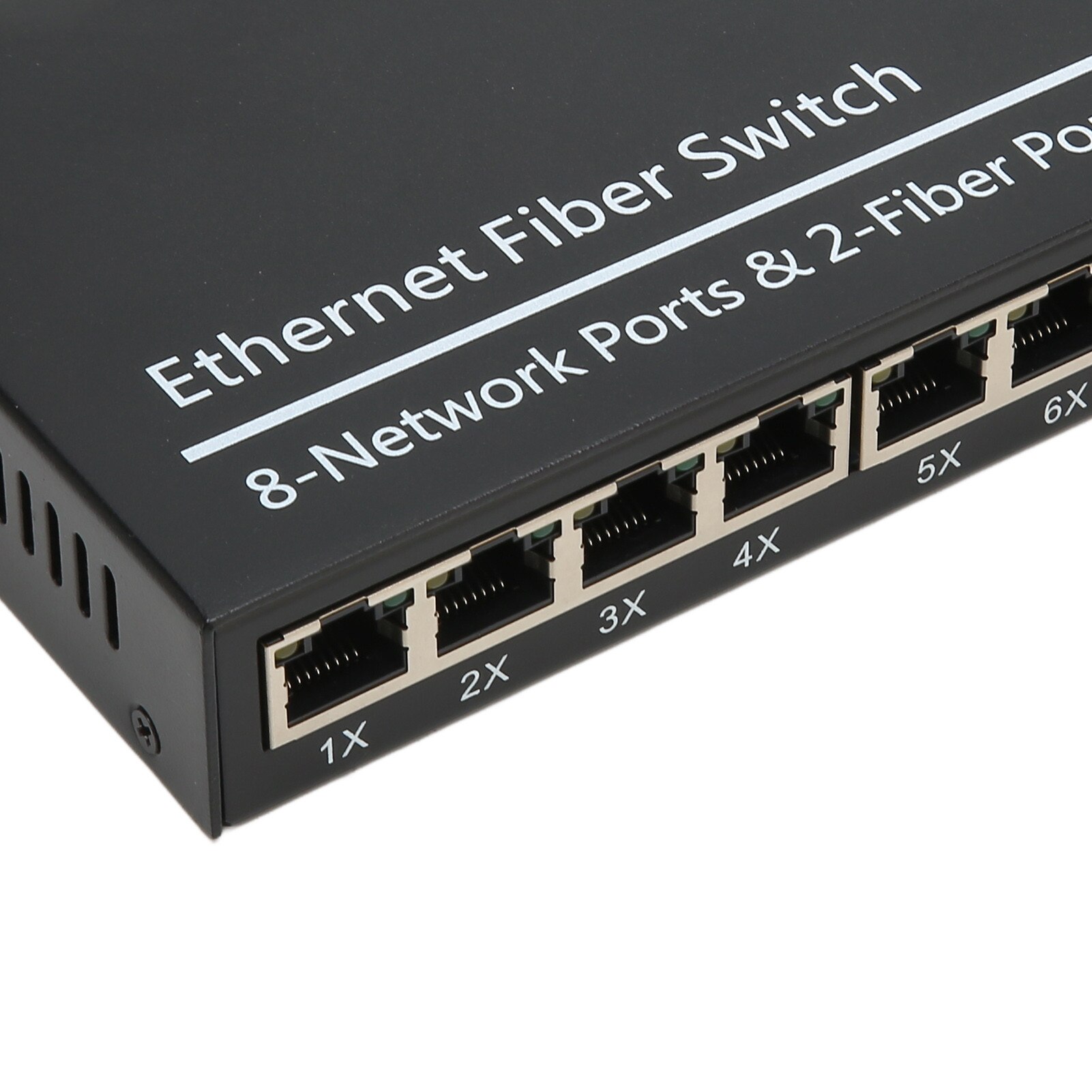Switch Ethernet Gigabit Fokelyi 9 porturi, metal, 10/100/1000Mbps
