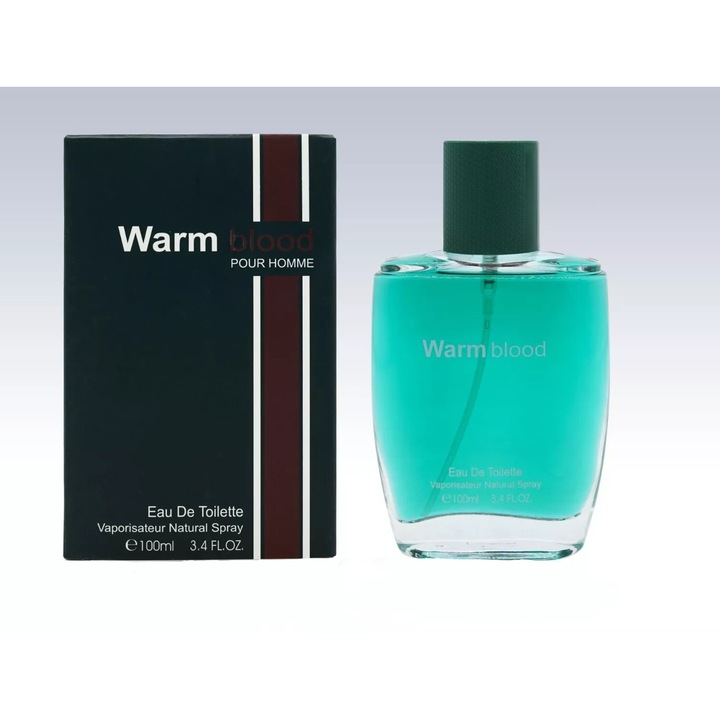 Parfum pentru barbati Fine Perfumery - Warm Blood Pour Homme 100ml Eau De Toilette