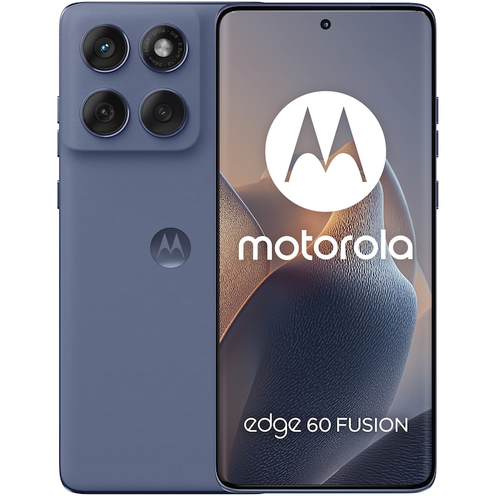 Смартфон Motorola Edge 60 Fusion, Dual SIM, 12GB RAM, 256GB, 5G, Pantone Slipstream