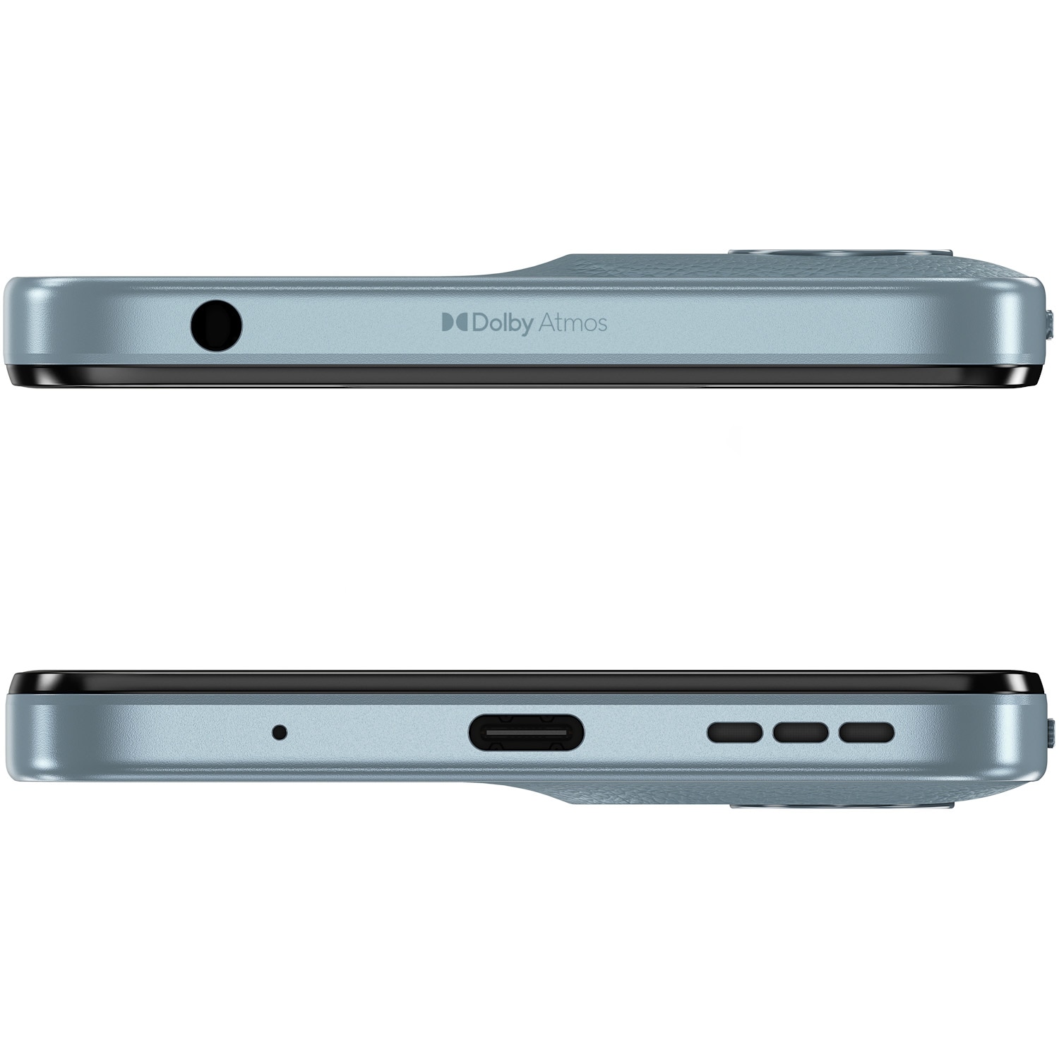 Telefon mobil Motorola E15, Dual SIM, 2GB RAM, 64GB, Misty Blue