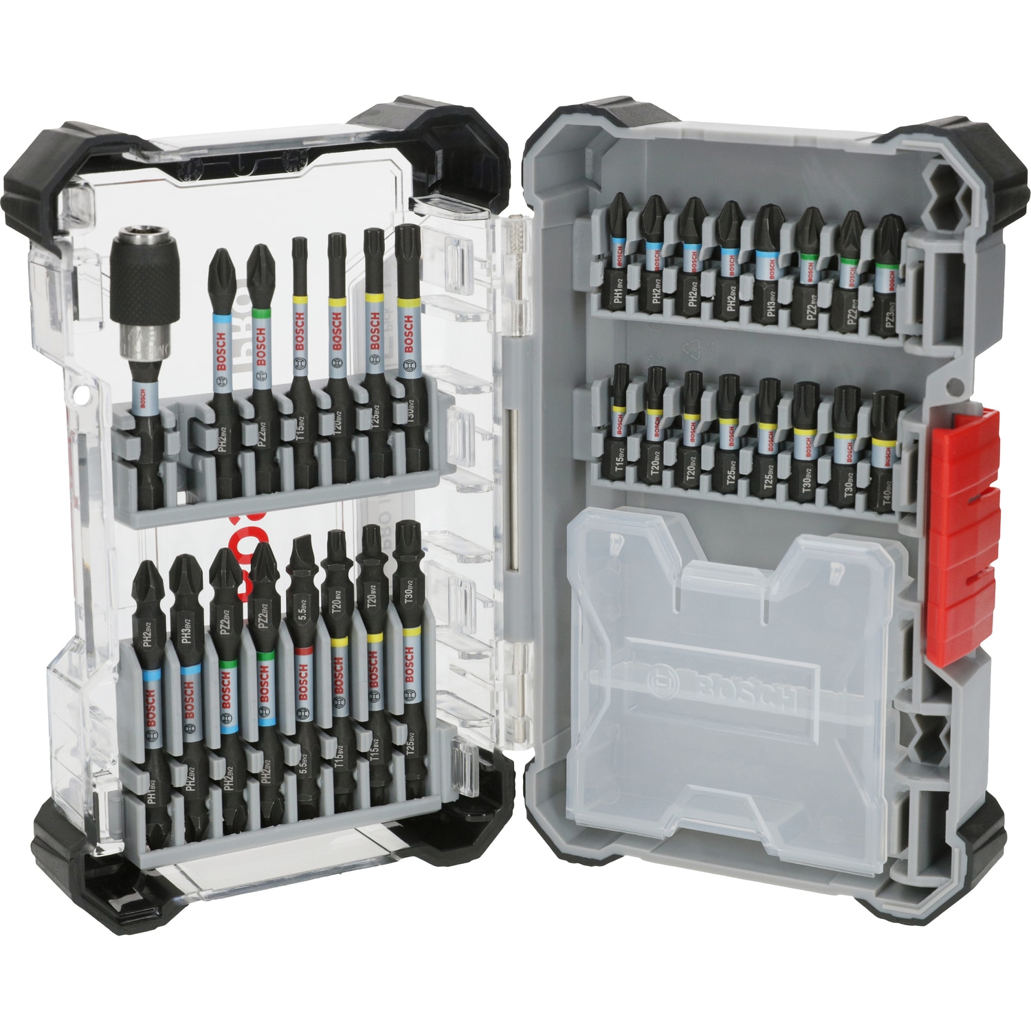 Set 31 biti insurubare Bosch Professional 2608521U71, adaptor bit
