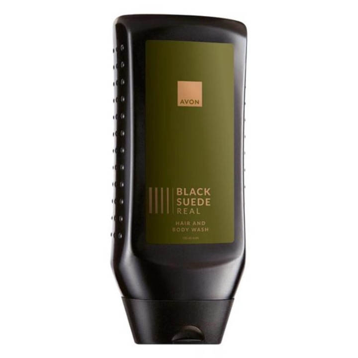 Gel de Dus 2-in-1 Black Suede Real AVON – Prospetime Masculina cu Stil Autentic